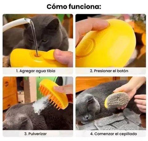 Image of Cepillo de Vapor para Mascotas