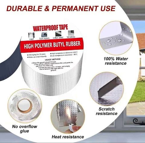 Image of Cinta de Butilo Impermeable 5 metros x 5 cm