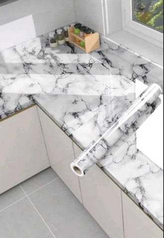 Image of Papel Tapiz Autoadhesivo tipo Marmol 5 mts x 60 cm