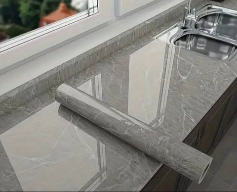 Image of Papel Tapiz Autoadhesivo tipo Marmol 5 mts x 60 cm