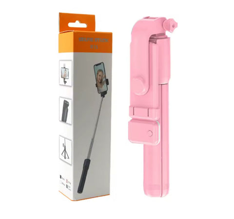 Image of Palo Selfie Tripode Con Bluetooh y Luz Led