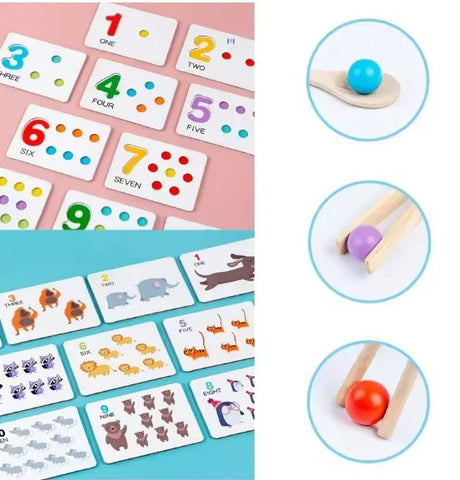Image of Juego de Combinación de Cuentas Montessori