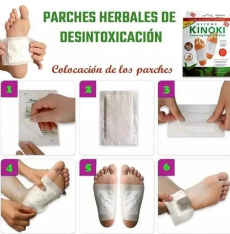 Image of Kinoki Parches Desintoxicantes (Pack X10 Und)