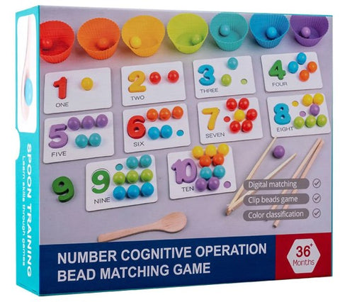 Image of Juego de Combinación de Cuentas Montessori