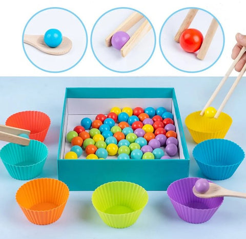 Image of Juego de Combinación de Cuentas Montessori