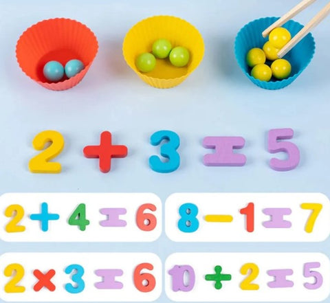 Image of Juego de Combinación de Cuentas Montessori