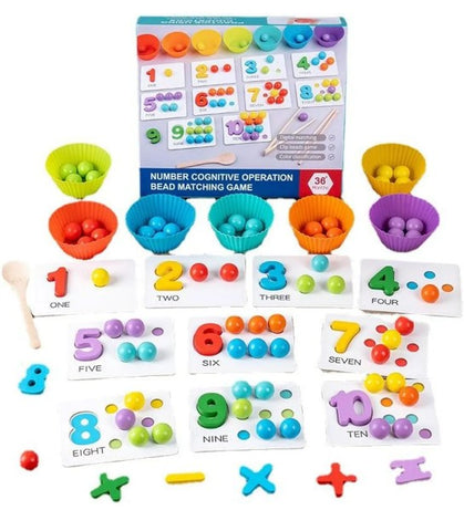 Image of Juego de Combinación de Cuentas Montessori