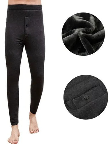 Image of Pantalón Calentador Térmico Afelpado para Caballeros