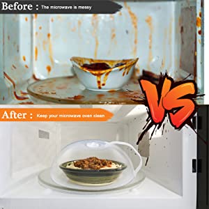 Image of Tapa para Microondas Protectora de Alimentos