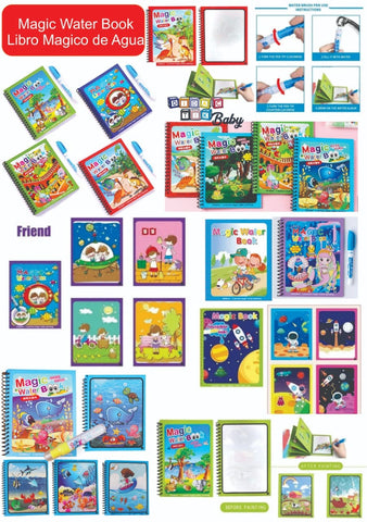 Image of Set de 4 Libros Mágicos de Agua