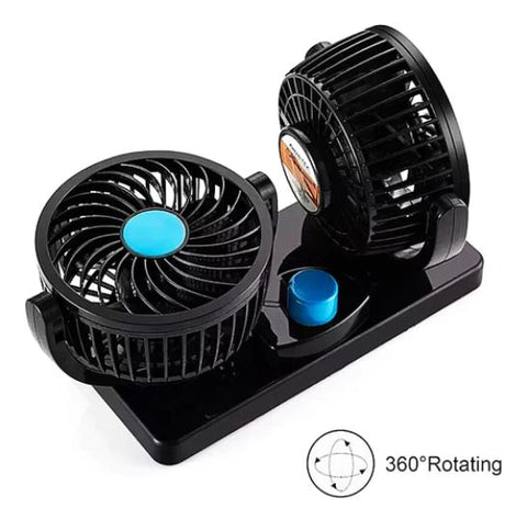 Image of Ventilador Doble para Carro