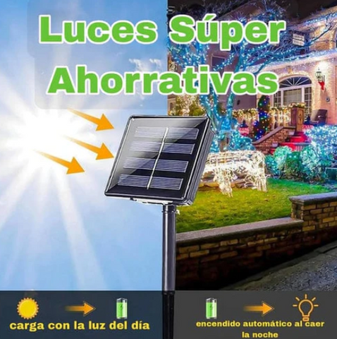 Image of Luces Led con Panel Solar